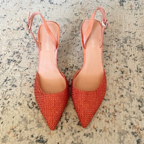 NWOT Jeffrey Campbell Zivote Slingback Heel 7.5 - Picture 5 of 7